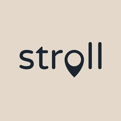 Logo Design und Animation für Navigationssystem „stroll“