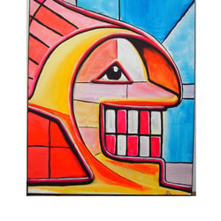 Face, Acryl, 2004