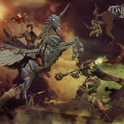 Cover für das „Dark Age“ Tabletop Spiel von CMON