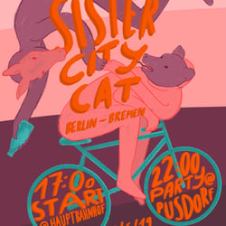 Sister City Cat BREMEN – BERLIN 2019 Detail