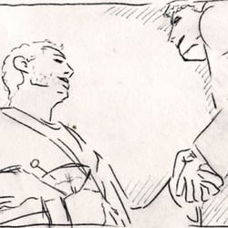Storyboard zu Szenefilm Thema „Werbefotografie“