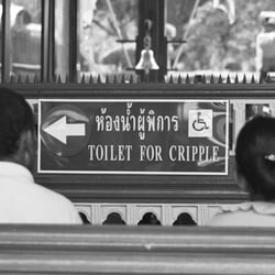 toilet for cripple