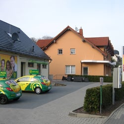Firmengebäude Happy Pizza