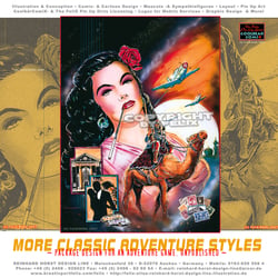 Classic Advenure Design für ein PC Spiel