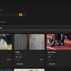 Modern UI Design bei Figma