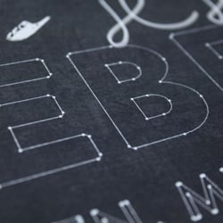 Entstehung einer individuellen Typo