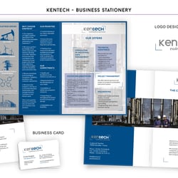 Kentech – Business stationery