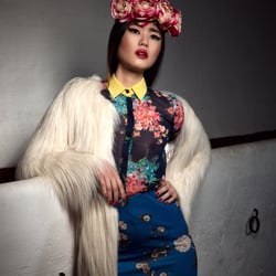 from the ‚Blossoming Season‘-Editorial shot for Elegant Magazine