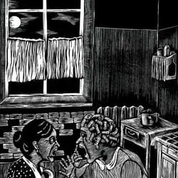 Abends in der Gesamtküche…