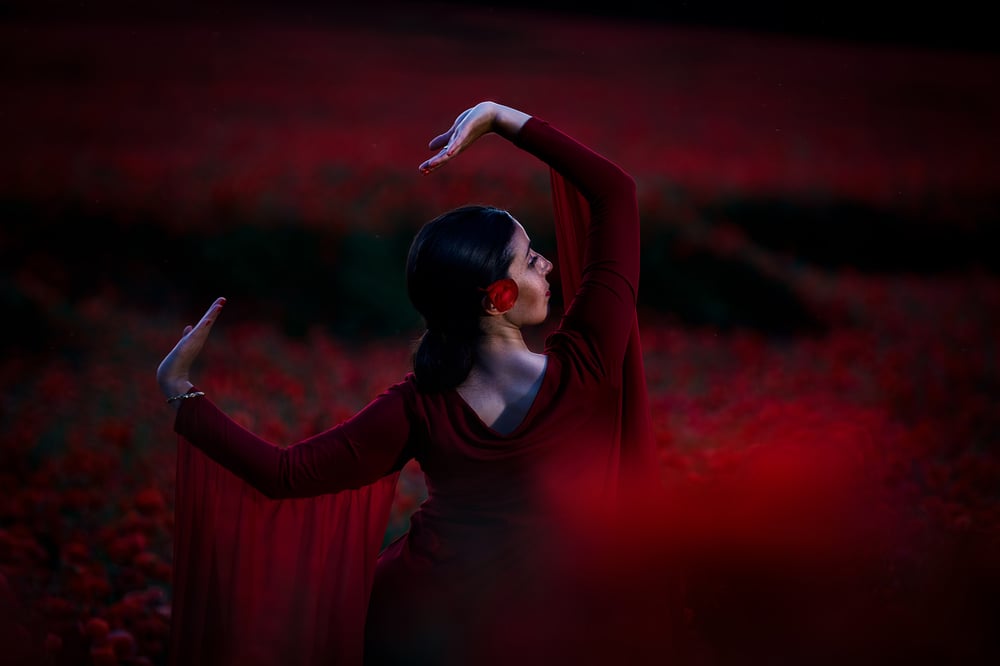Dancing in the Poppy Field