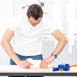 Handarbeit in der Manufaktur