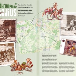 Magazin-Doppelseite