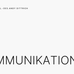 Andy Dittrich Portfolio Kommunikation