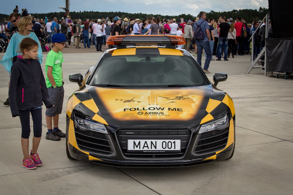 Airbus Audi R8 – Front + Motorhaube