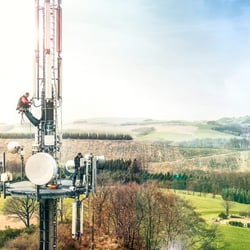Wartung Funkmast