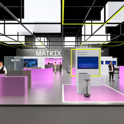 Messestandkonzept für IT-Software Hersteller