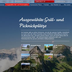 Rubrik Grill- und Picknickplätze
