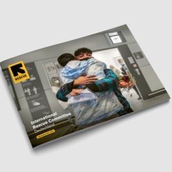 IRC Jahresbericht im A4-Querformat – Cover