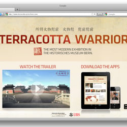 Terrakotta Warrior Pitch-Visualisierung