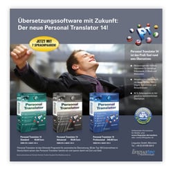 Die Produktanzeige. Format DIN A4 + 1/3.