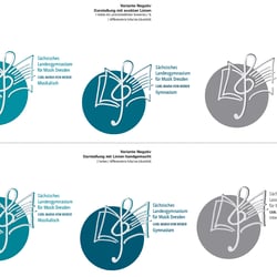 Redesign Logo Landesmusikgymnasium für Musik Dresden _ Überarbeitung (2.1)