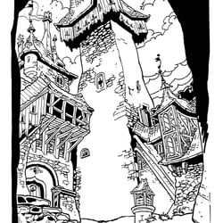 Mittelalter Comic