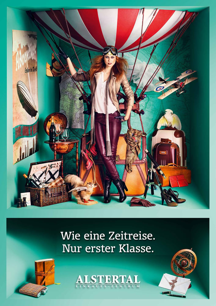 Plakatkampagne für ECE Einkaufscenter