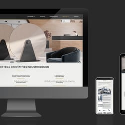 Webdesign und Umsetzung für Produktdesigner