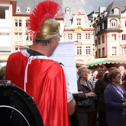 Gründung der Allianz für einen freien Sonntag in Mainz mit Römern
