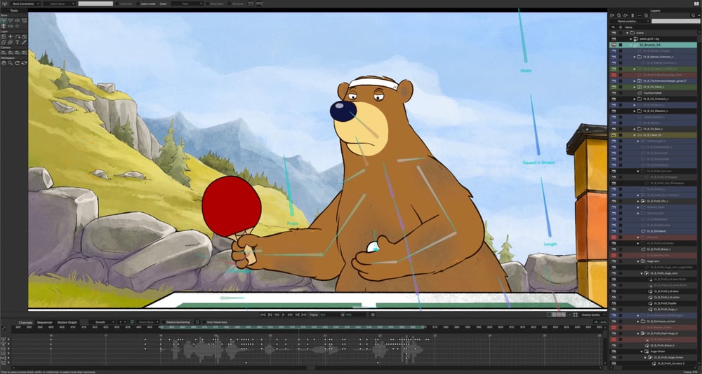 TV Serie „Dr. Brumm“: Planung, Rigging und Animation