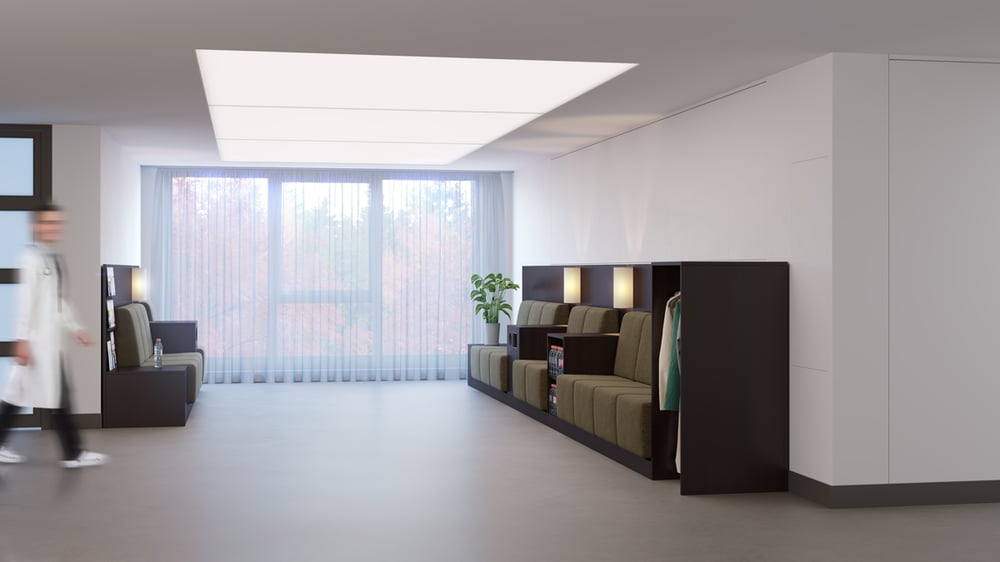 3D Visualisierung Wartezone