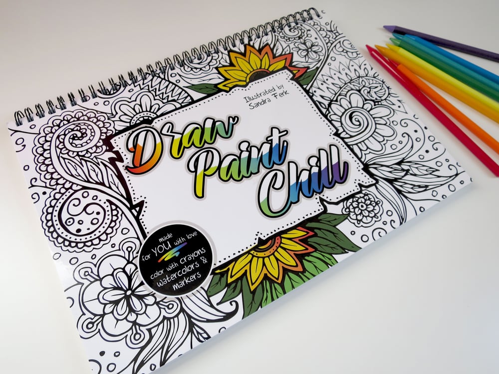 Draw Paint Chill Cover