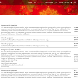 Webseite Sängerin Suzanna Meier