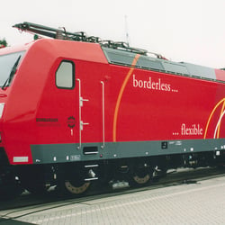 Schienenfahrzeugmesse »Innotrans« · »BR 185« auf der Innotrans