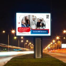 Kampagne „WIR 2.0“ OOH