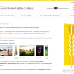 Website Agrarmarketingpreis