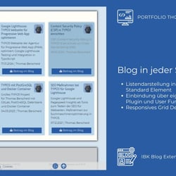 Listendarstellung Blog in jeder Seite per User Function