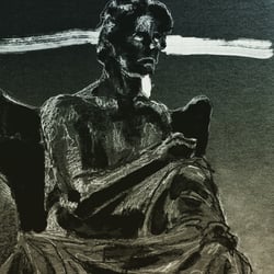 Male Nude Sitting