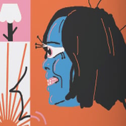 Buchprojekt Female Emcees – Portraitillustration von Ill Camille