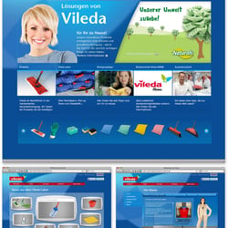 Totaler Web-Relaunch für Vileda Consumer bei Fork Unstable Media, Hamburg