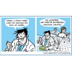 Comicstrips im Cartoon-Stil für die Eppendorf AG