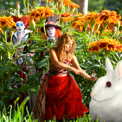 „Alice“ Traum Fotomontage