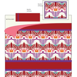 DUVET COVER AMARYLIS WH