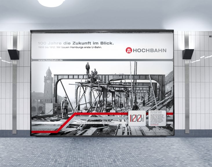 Orange-Cube-Werbeagentur-Hamburg-100-Jahre-1-Hochbahn-Grossflaechen-Plakat