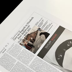 Galerie Mitte Bremen Anzeige Ausstellungsankündigung