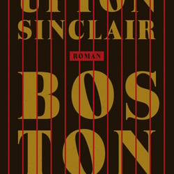 Cover zu „Boston“ von Upton Sinclair, Manege Verlag / 2016