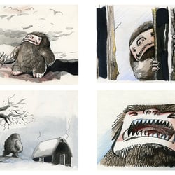 Beowulf, Storyboards/ Props für Independant Film