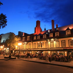 Quebec bei Nacht