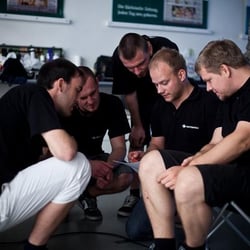 Teambesprechung Szenenwechsel
