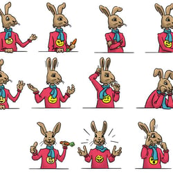 Comic Rabbit